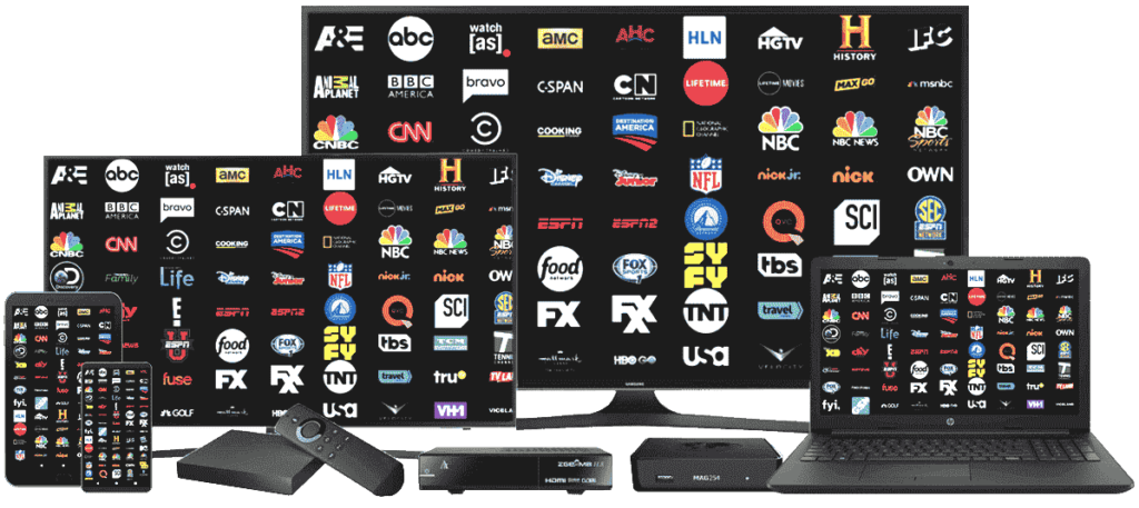 Experience top-tier IPTV streaming on all your devices with high-quality viewing