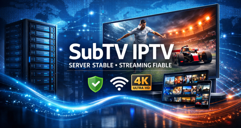 SubTV IPTV : un serveur stable pour une expérience TV fluide et fiable