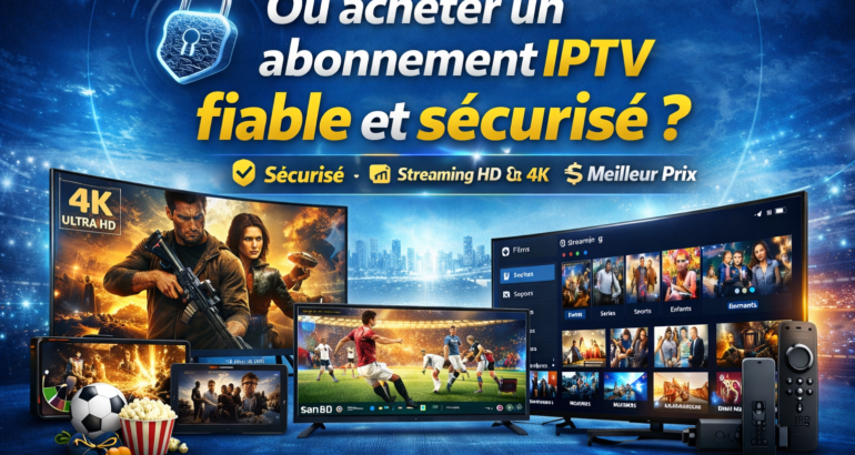 Où Acheter un Abonnement IPTV Fiable et Sécurisé ?