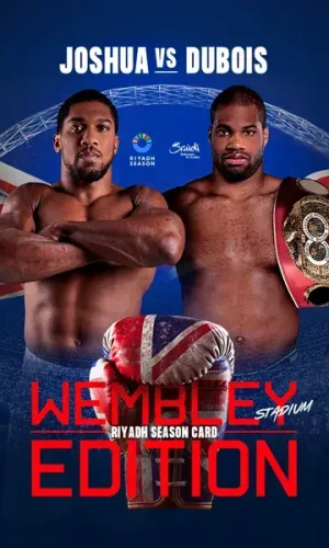 Wembley Edition Joshua vs. Dubois logo on SUBTV IPTV - Stream Live Boxing Events